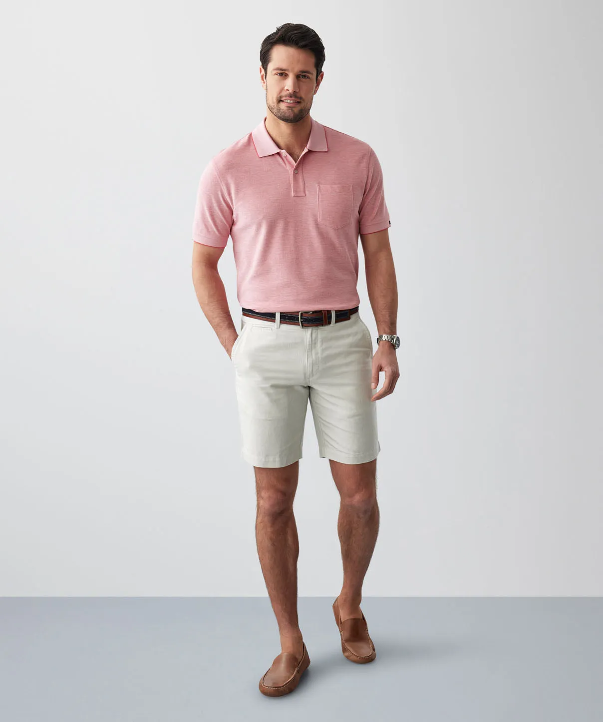Oxford Pocket Polo - Watermelon sold by GAZMAN product image thumbnail 5