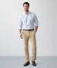 Easy Care Textured Check Long Sleeve Shirt - Sky Blue sold by GAZMAN