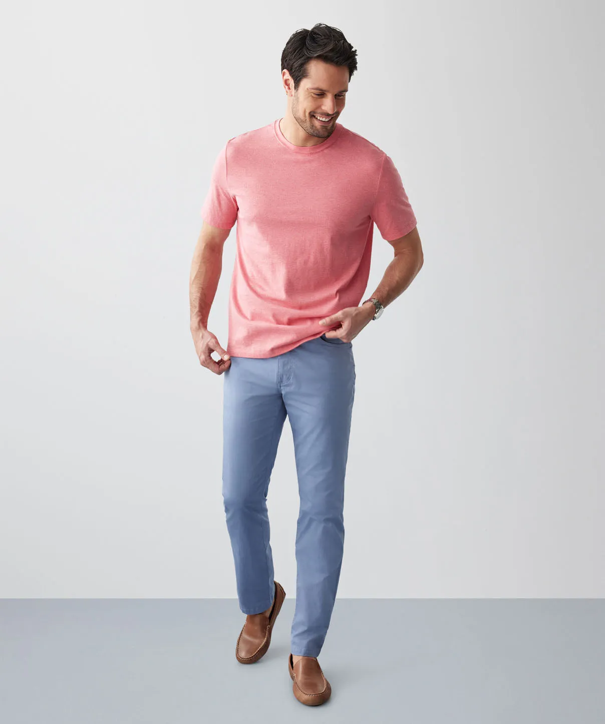 Basic Crew T-shirt - Watermelon sold by GAZMAN product image thumbnail 5