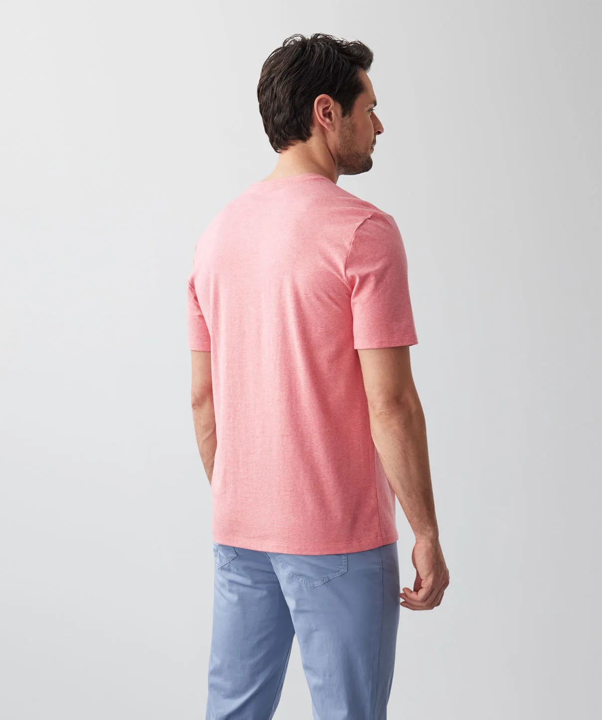 Basic Crew T-shirt - Watermelon sold by GAZMAN product image thumbnail 3