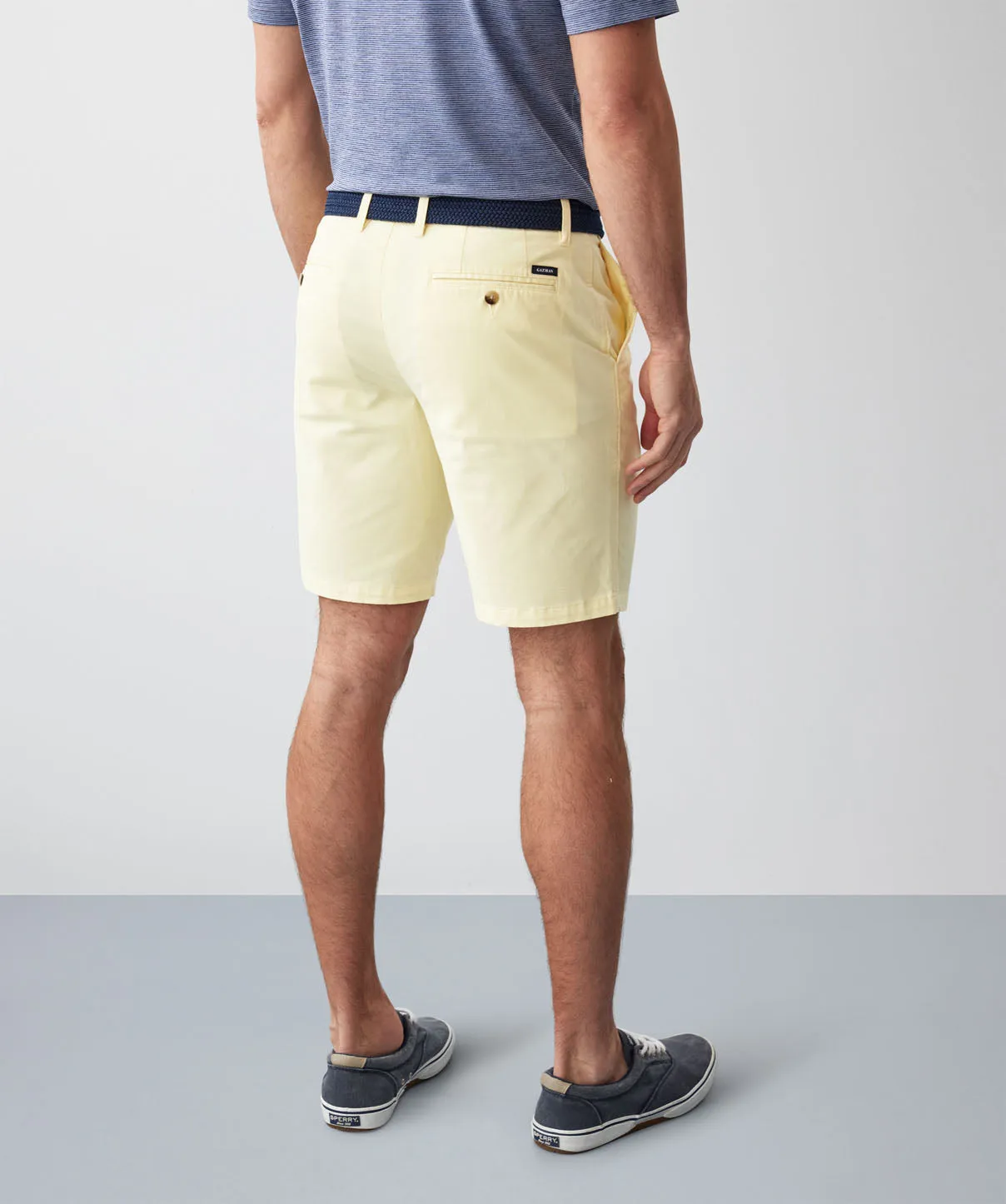 Comfort Twill Shorts - Pale Yellow sold by GAZMAN product image thumbnail 3