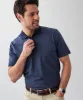Smart Heather Polo - Denim sold by GAZMAN