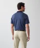 Smart Heather Polo - Denim sold by GAZMAN