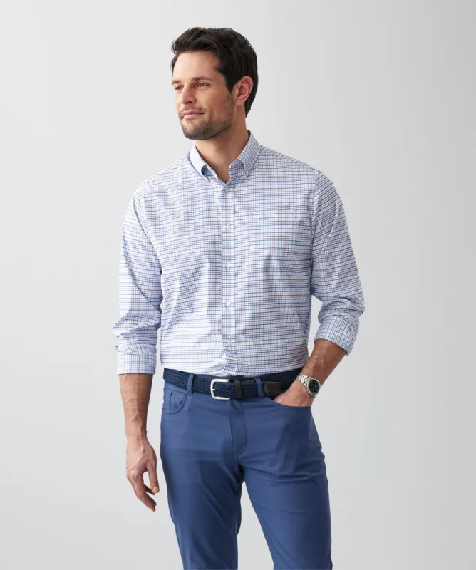 Performance Multi Check Long Sleeve Shirt - Multi Check sold by GAZMAN