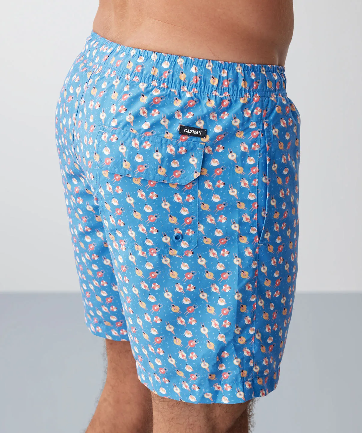 Pool Party Swim Shorts - Blue sold by GAZMAN product image thumbnail 3