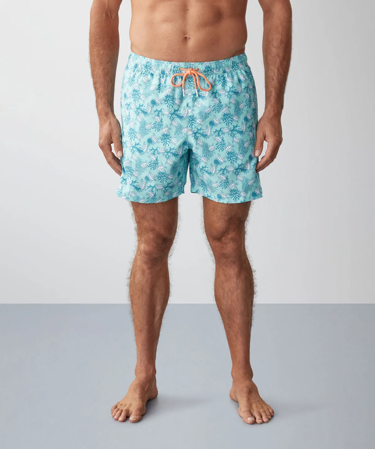 Reef Turtle Swim Shorts - Mint sold by GAZMAN product image thumbnail 4