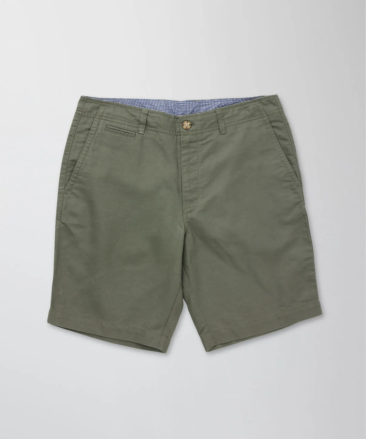 Linen Blend Shorts - Khaki sold by GAZMAN product image thumbnail 2