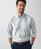 Easy Care Melange Check Long Sleeve Shirt - Multi Check sold by GAZMAN