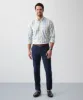 Easy Care Melange Check Long Sleeve Shirt - Multi Check sold by GAZMAN