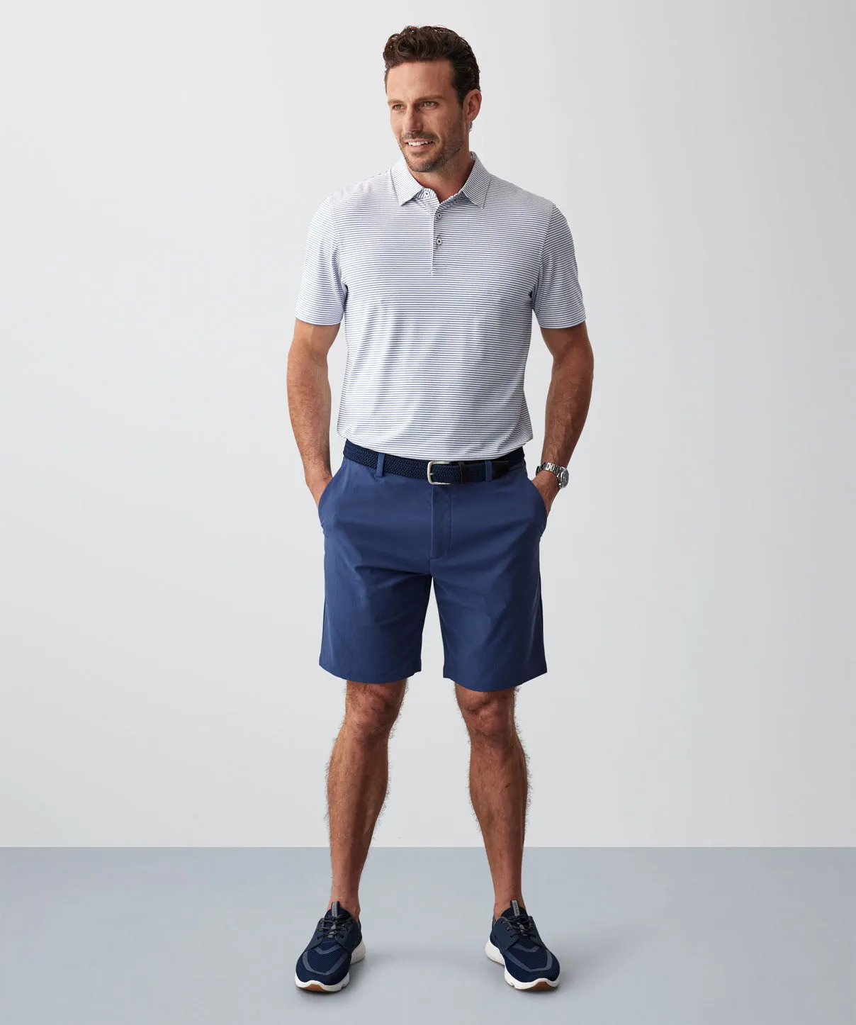 GAZFLEX Stripe Polo - White sold by GAZMAN product image thumbnail 5