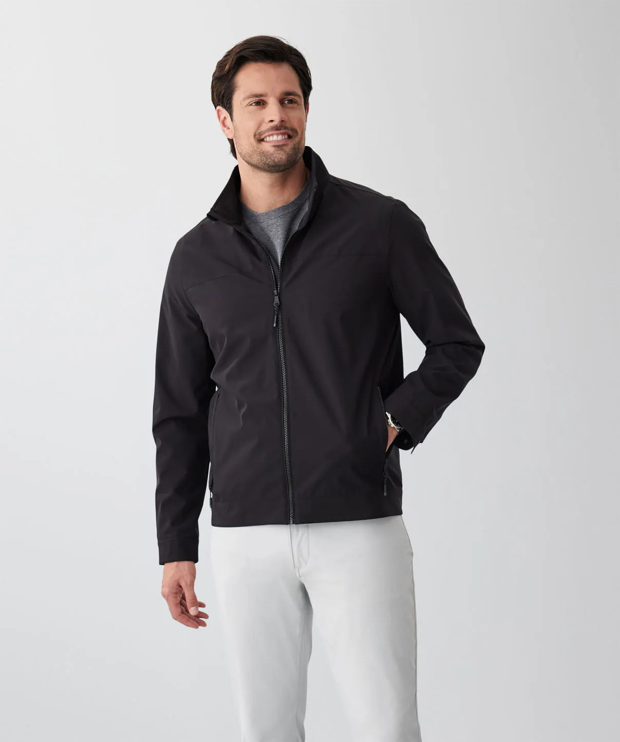 GAZFLEX Harrington Jacket - Black sold by GAZMAN