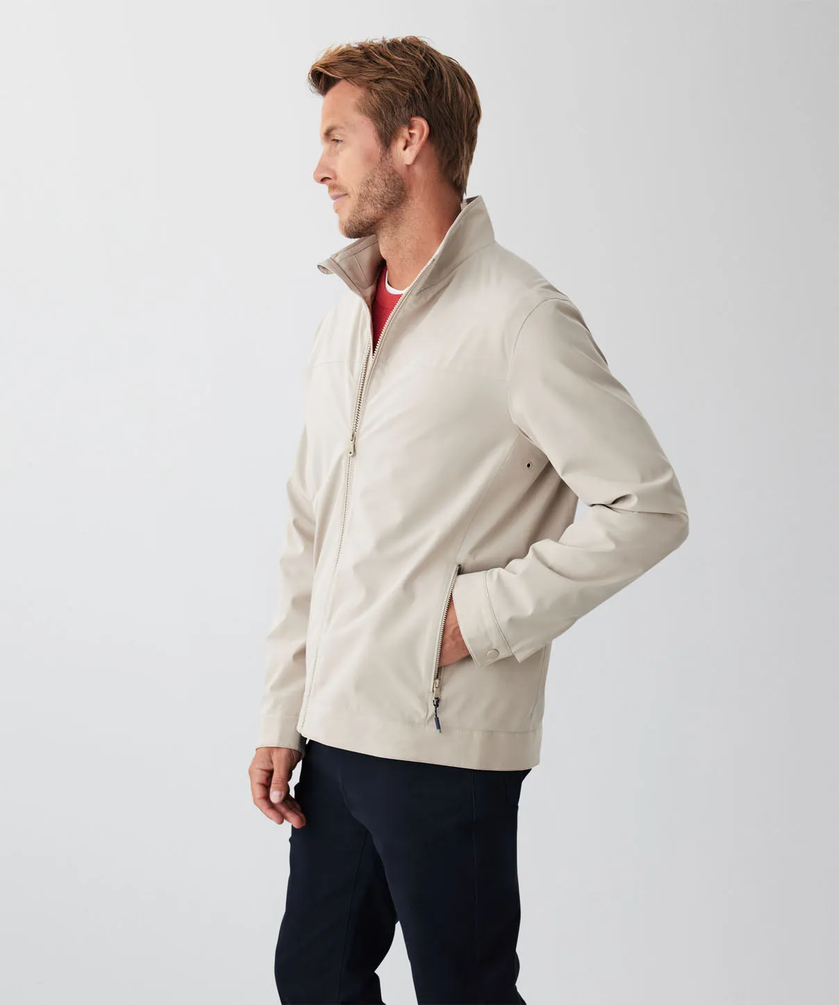 GAZFLEX Harrington Jacket - Sand sold by GAZMAN product image thumbnail 5