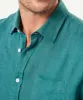 Pure French Linen Long Sleeve Shirt - Fern sold by GAZMAN