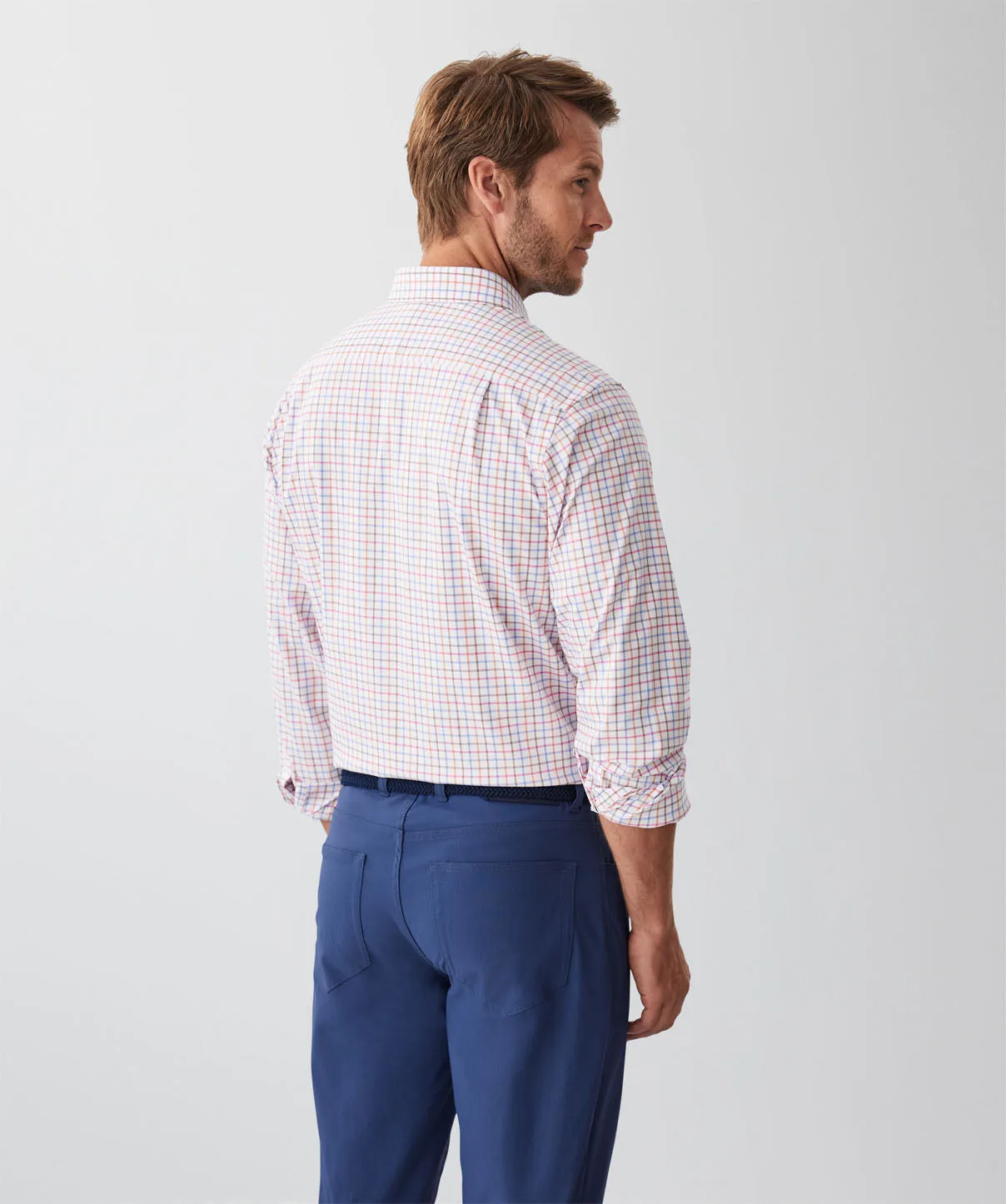 GAZFLEX Performance Multi Check Long Sleeve Shirt - Multi Check sold by GAZMAN product image thumbnail 2