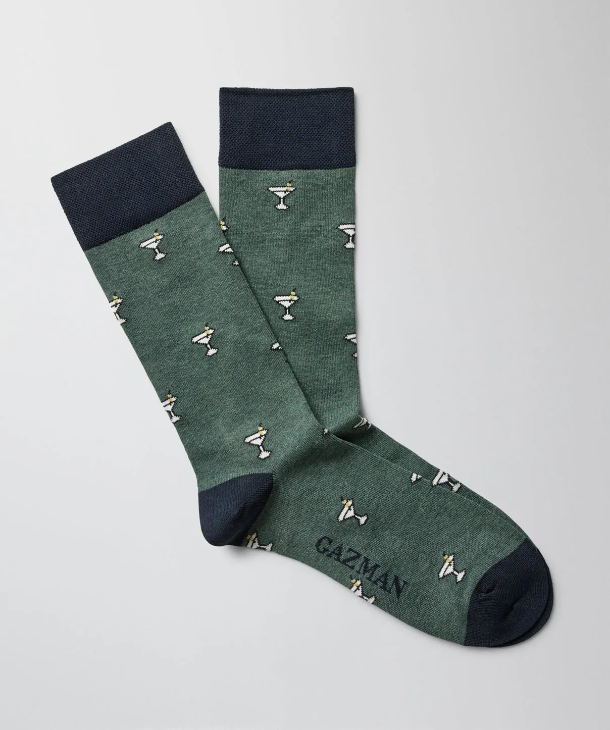 Non Tight Martini Sock - Khaki sold by GAZMAN