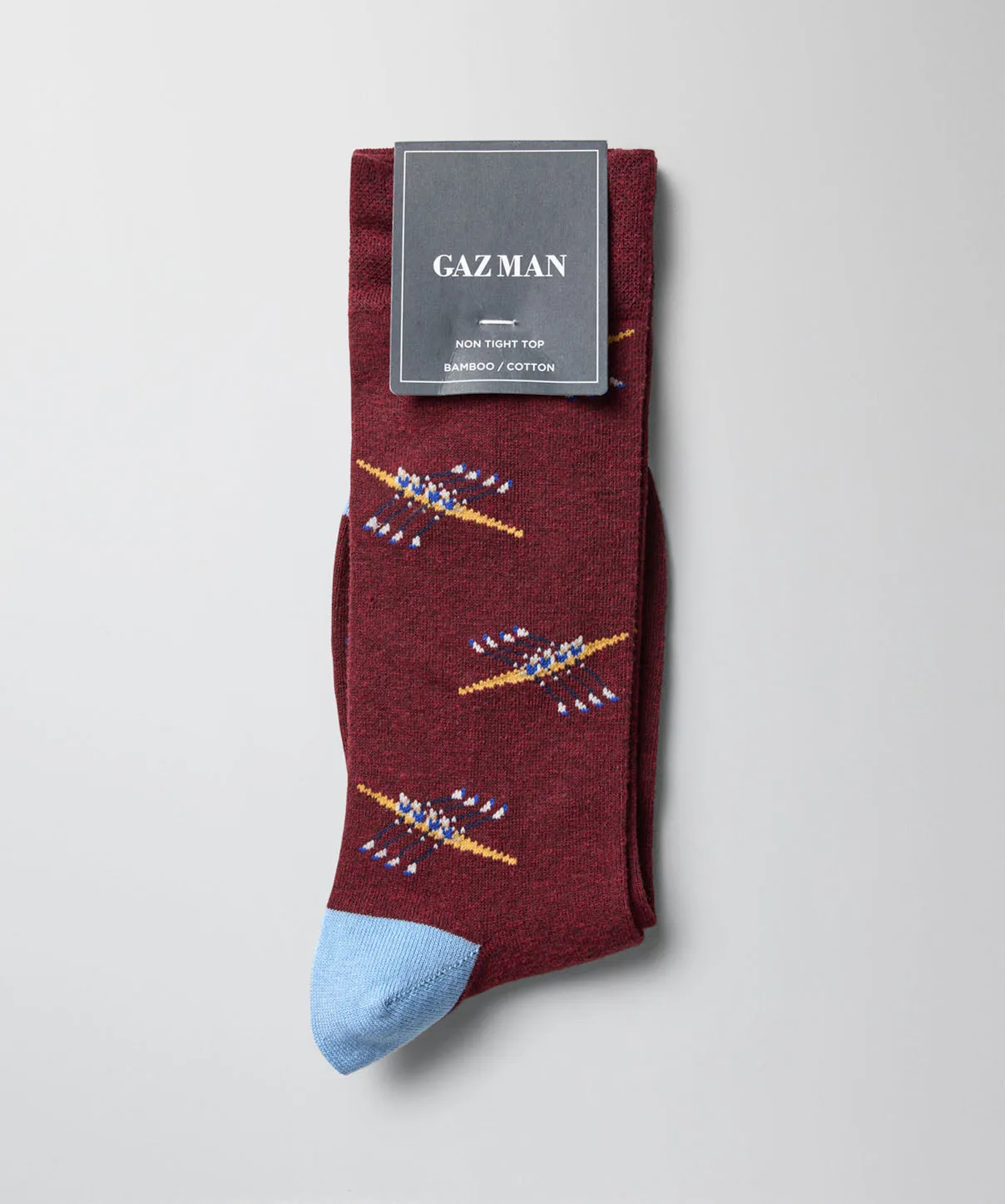 Non Tight Rowing Sock - Wine sold by GAZMAN product image thumbnail 2
