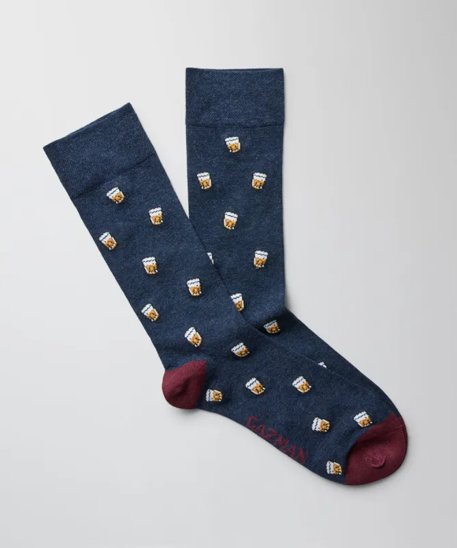 Non Tight On The Rocks Sock - Denim sold by GAZMAN