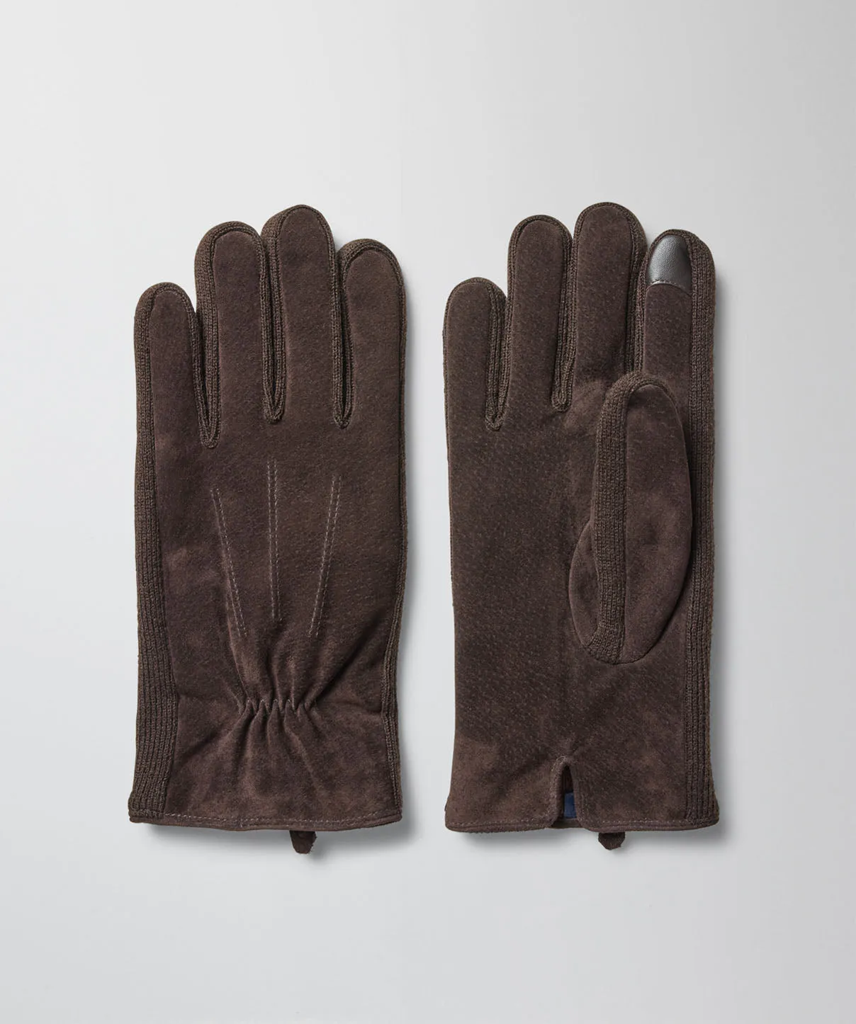 Suede Gloves - Chocolate sold by GAZMAN