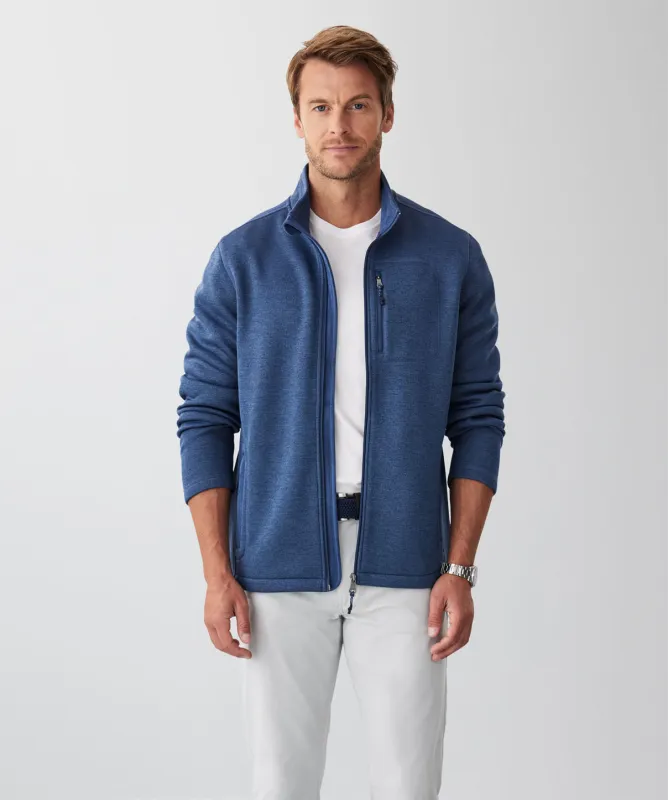 GAZFLEX Zip Through Sweat - Denim sold by GAZMAN