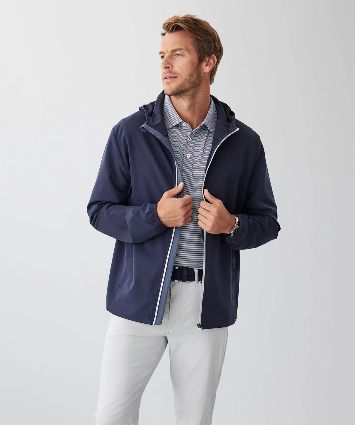 GAZFLEX Tech Hoodie - Navy sold by GAZMAN