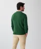 Cotton Textured Crew Knit - Green sold by GAZMAN