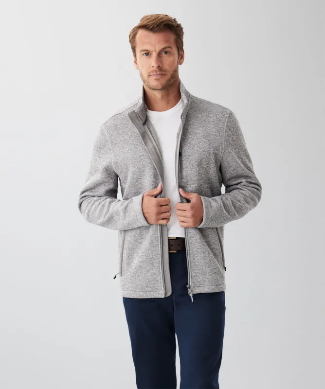 GAZFLEX Zip Through Sweat - Grey sold by GAZMAN