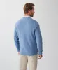 Cotton Textured Crew Knit - Blue sold by GAZMAN