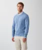 Cotton Textured Crew Knit - Blue sold by GAZMAN