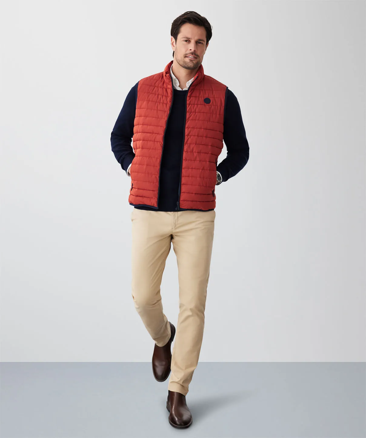 Lightweight Puffer Vest - Red sold by GAZMAN product image thumbnail 4