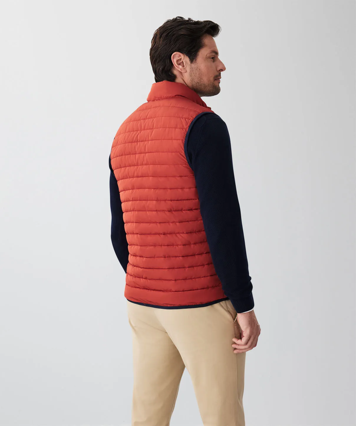 Lightweight Puffer Vest - Red sold by GAZMAN product image thumbnail 2
