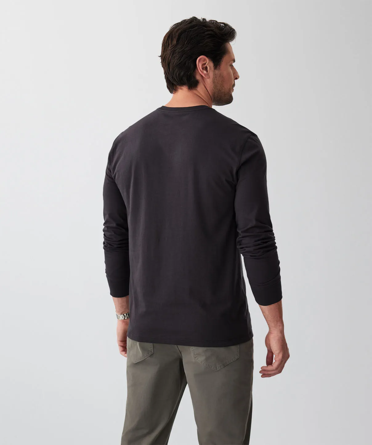 Long Sleeve T-Shirt - Ash sold by GAZMAN product image thumbnail 2