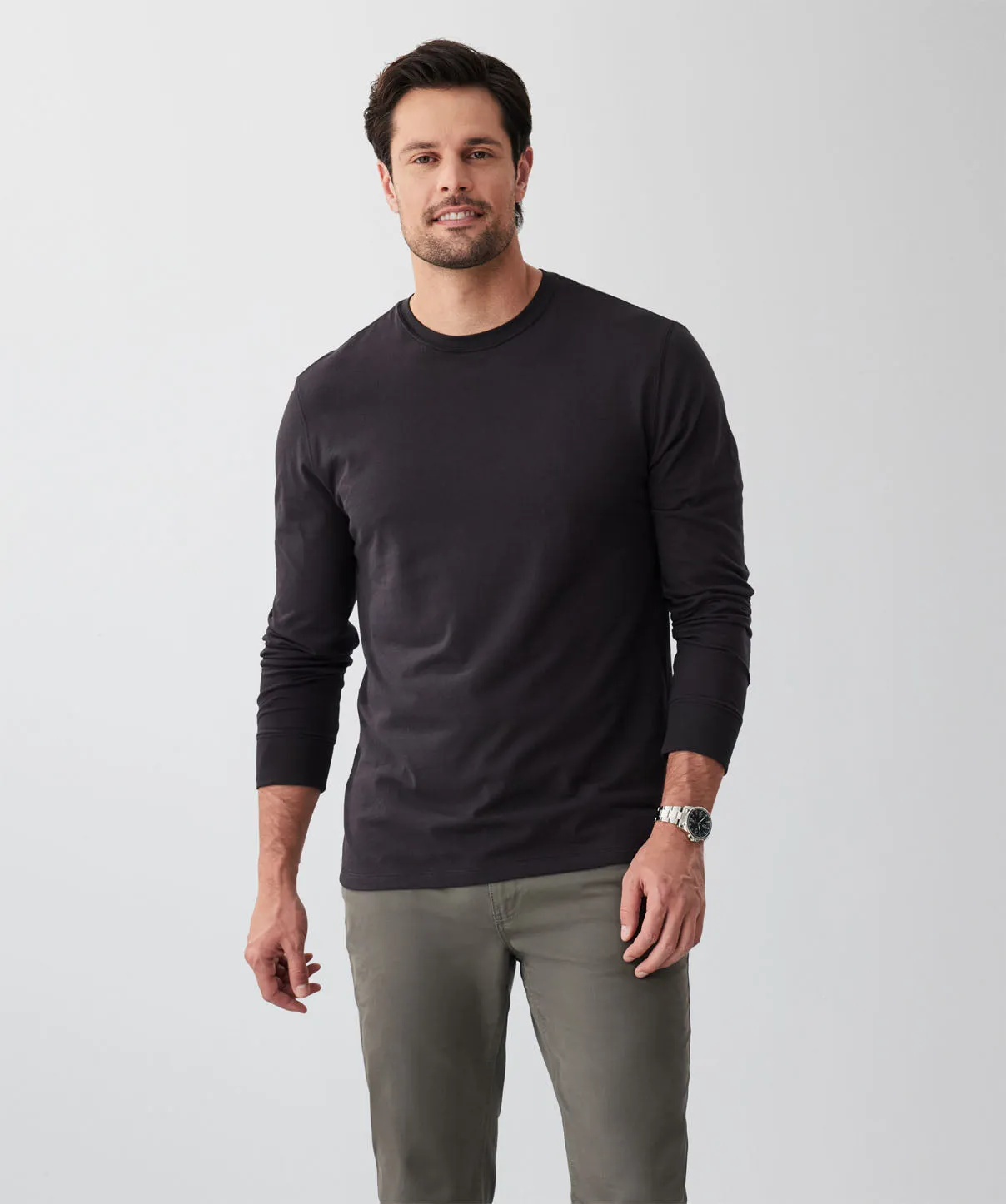 Long Sleeve T-Shirt - Ash sold by GAZMAN
