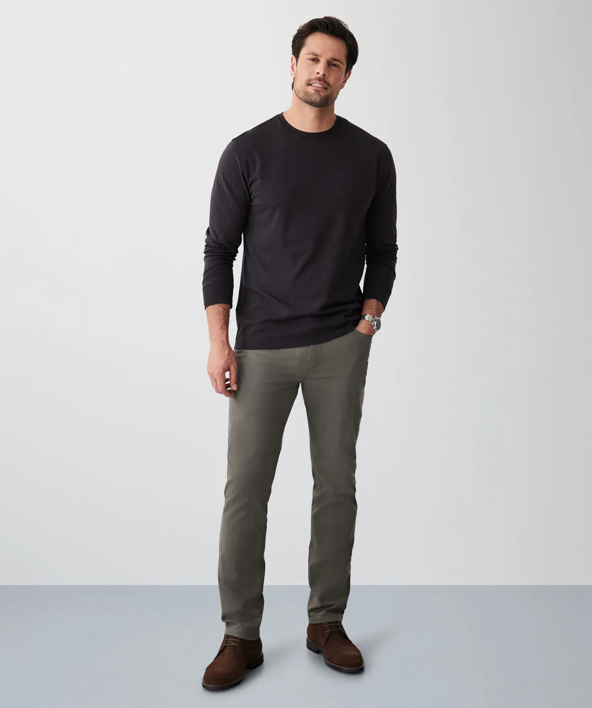 Long Sleeve T-Shirt - Ash sold by GAZMAN product image thumbnail 4
