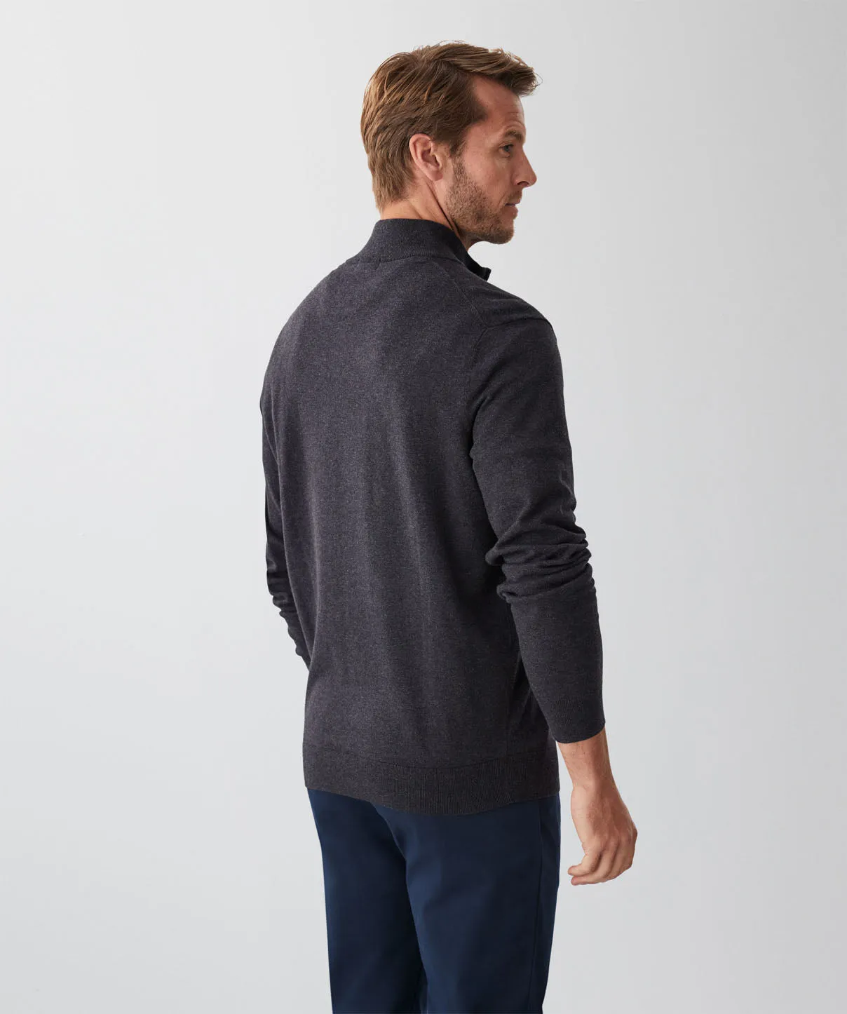 High Flex Half Zip Knit - Charcoal sold by GAZMAN product image thumbnail 2