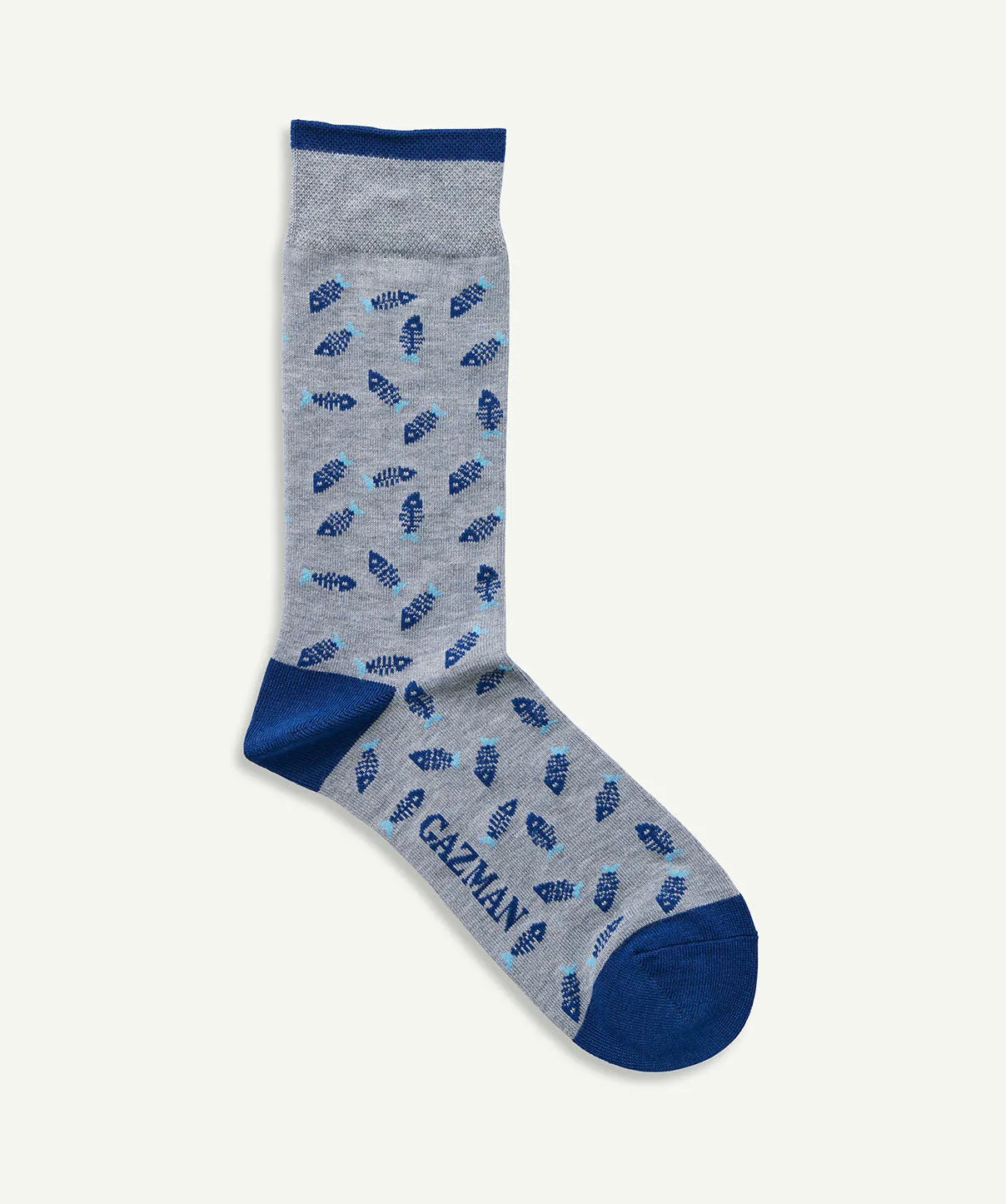 Non Tight Fish Bone Sock - Grey Marle sold by GAZMAN product image thumbnail 4