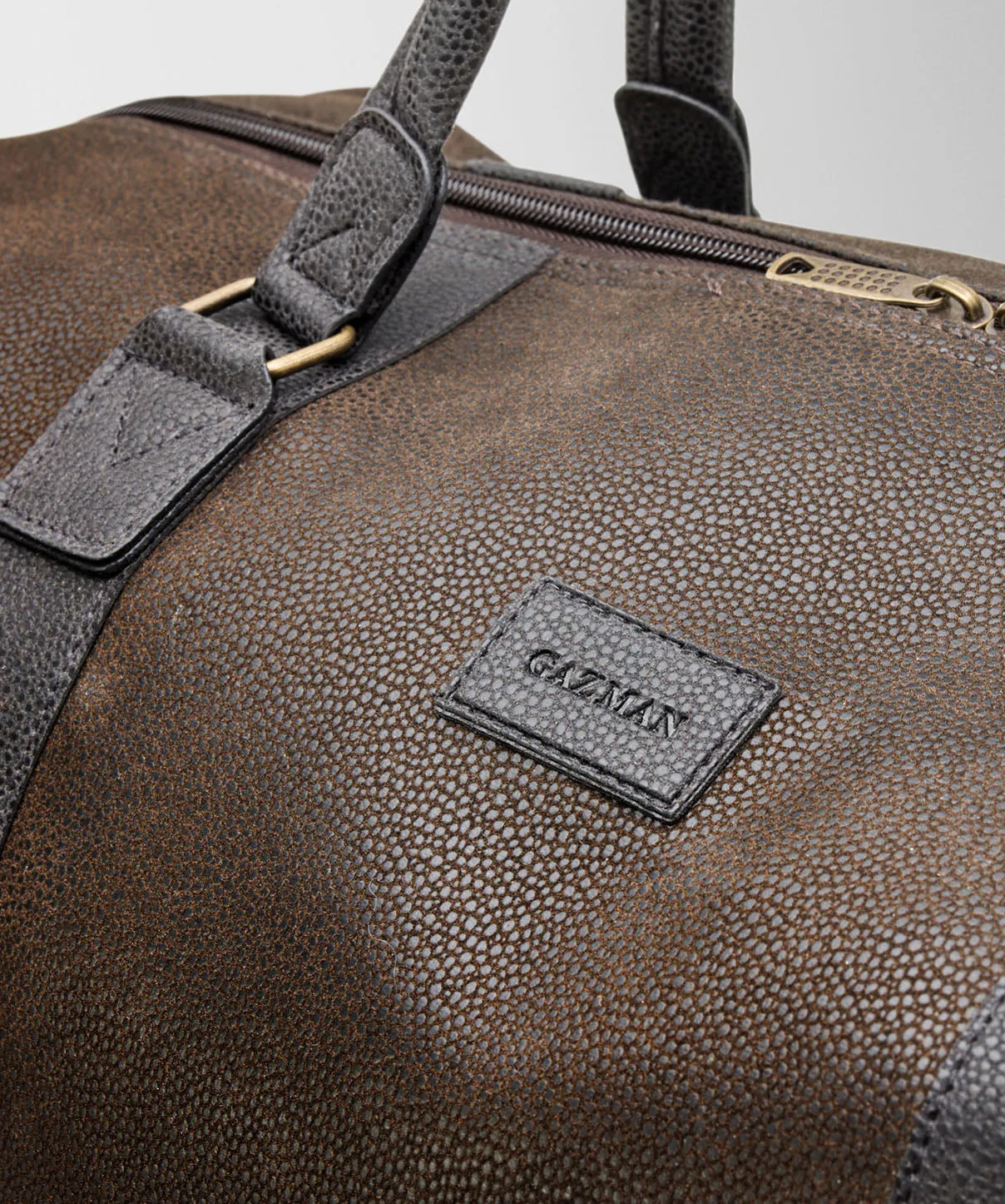 Weekender Bag - Chocolate sold by GAZMAN product image thumbnail 3