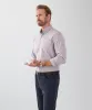 Easy Care Multi Check Long Sleeve Shirt - Plum sold by GAZMAN