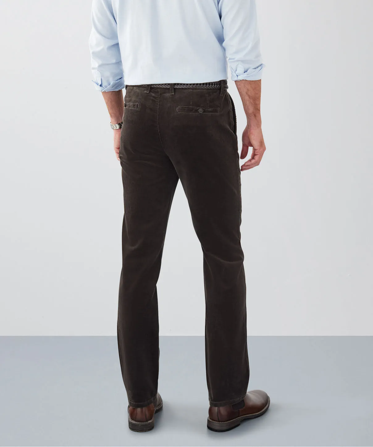 Stretch Cord Pant - Ash sold by GAZMAN product image thumbnail 2