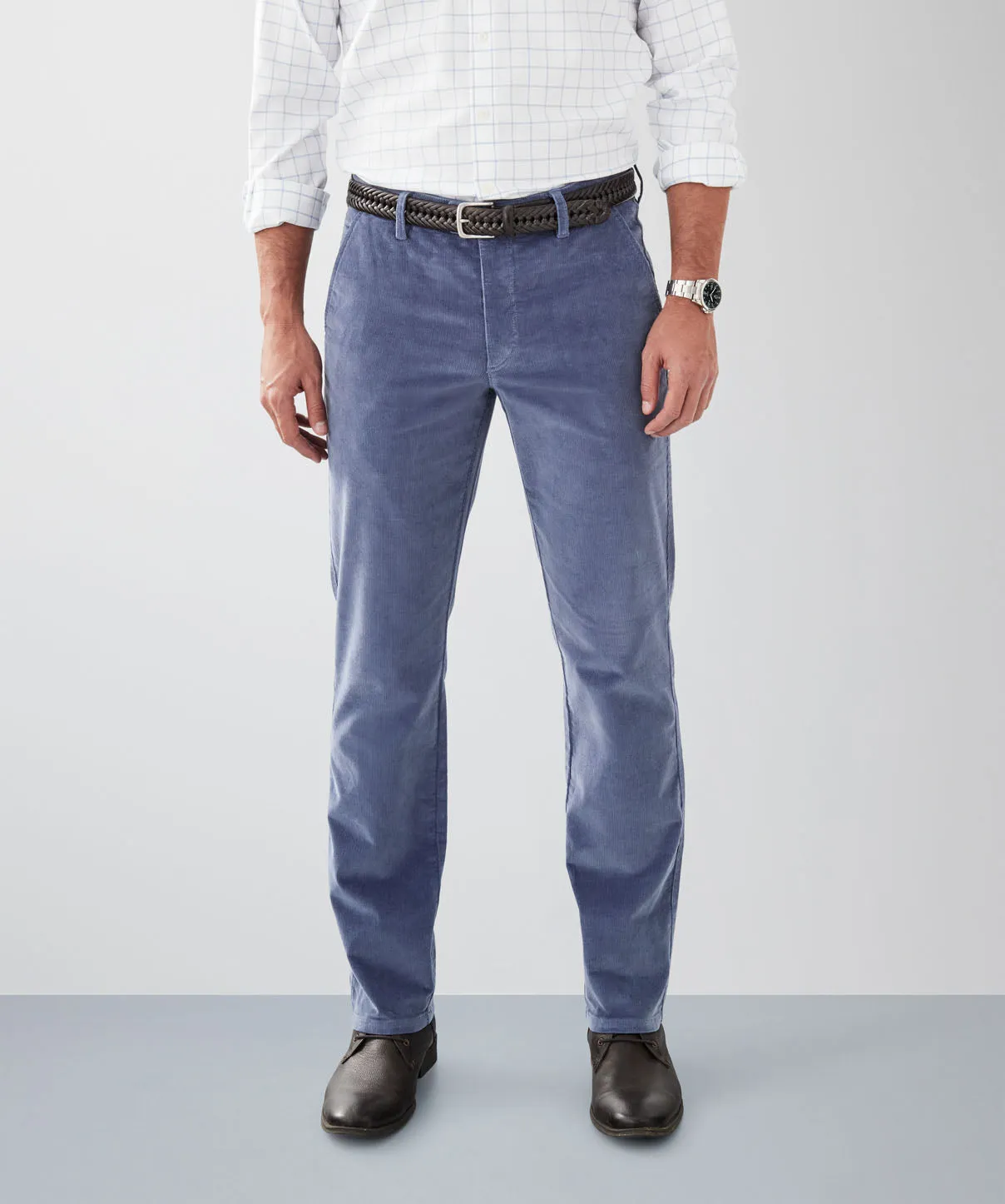 Stretch Cord Pant - Blue sold by GAZMAN