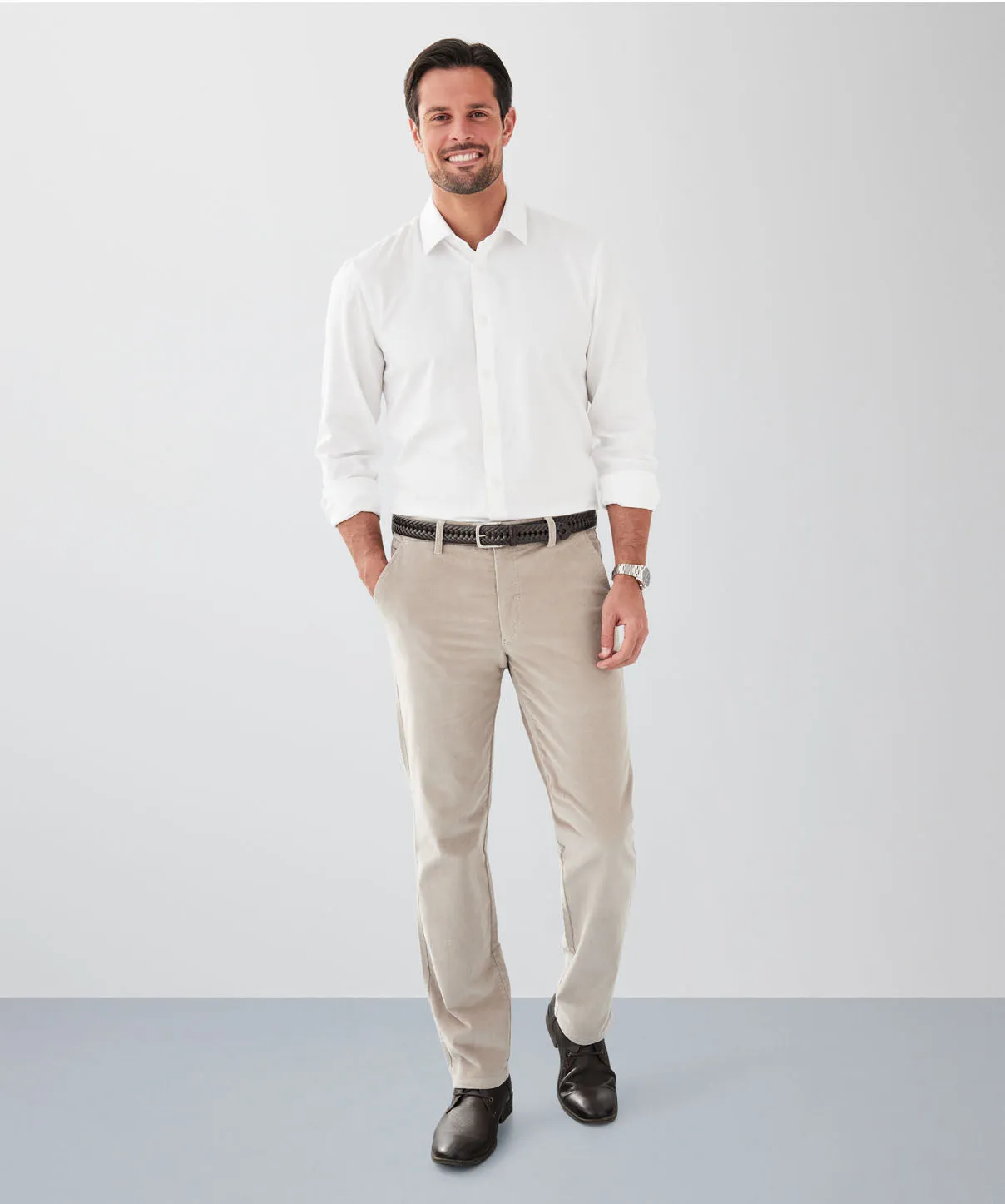 Stretch Cord Pant - Sand sold by GAZMAN product image thumbnail 4