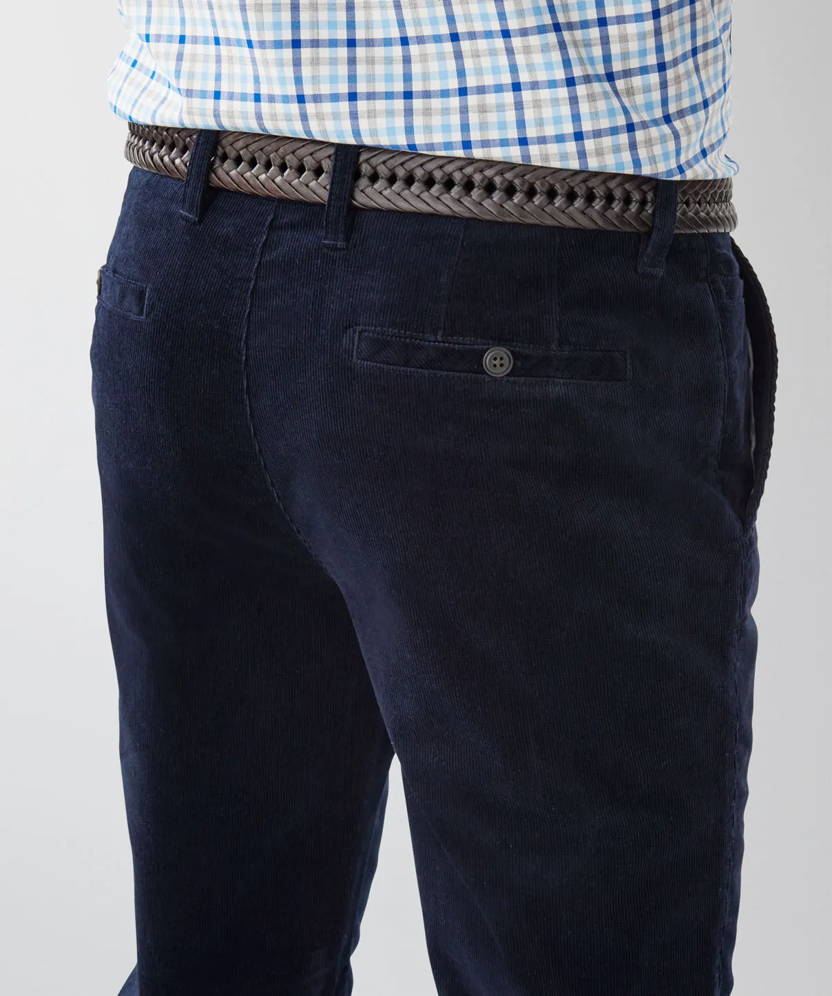Stretch Cord Pant - Navy sold by GAZMAN product image thumbnail 3