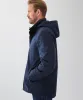 Stadium Hooded Jacket - Navy sold by GAZMAN