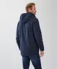 Stadium Hooded Jacket - Navy sold by GAZMAN