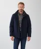 Stadium Hooded Jacket - Navy sold by GAZMAN