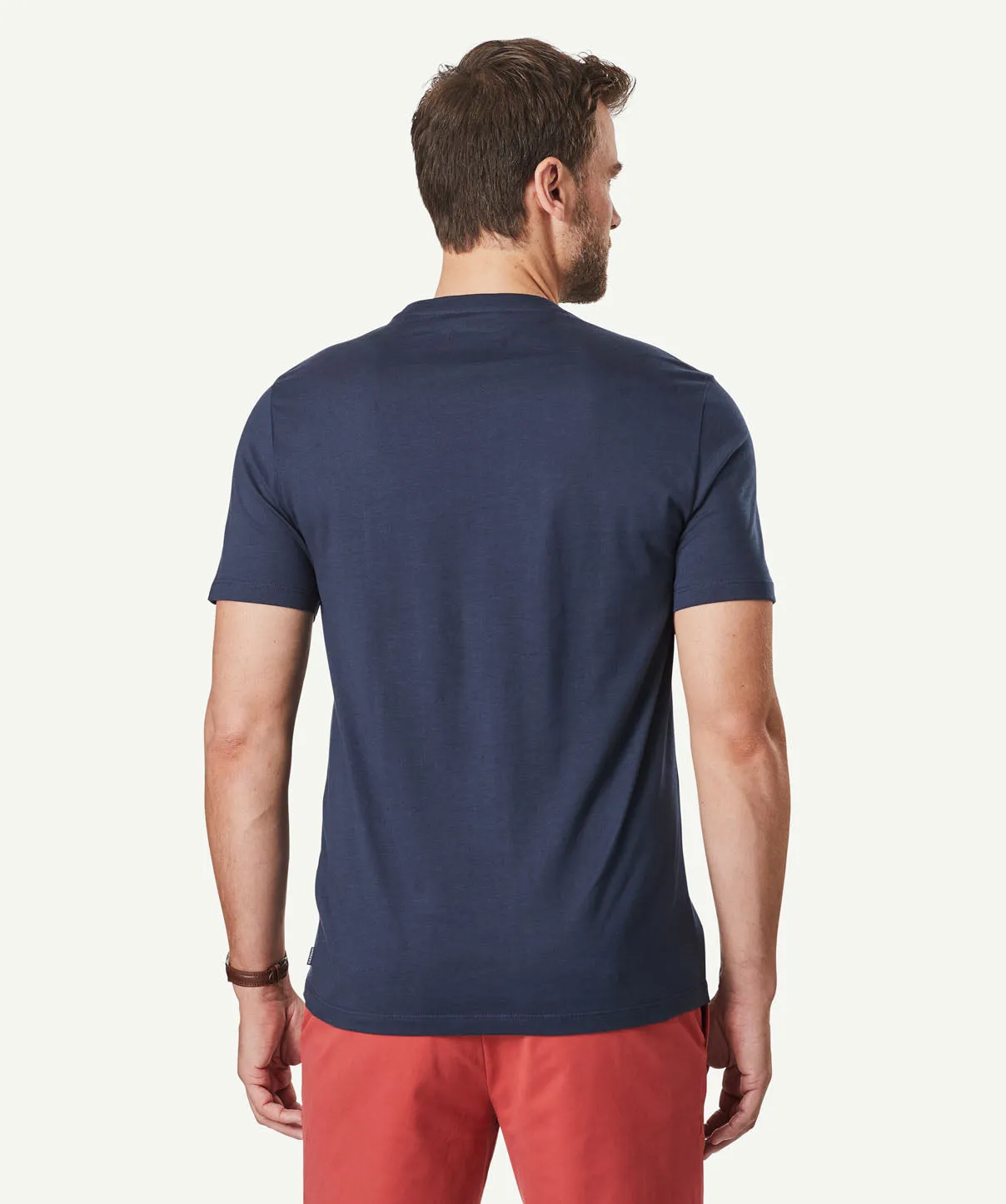 Beach Print T-Shirt - Navy sold by GAZMAN product image thumbnail 3