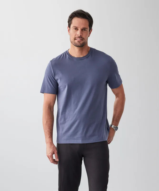Basic Crew T-shirt - Slate sold by GAZMAN