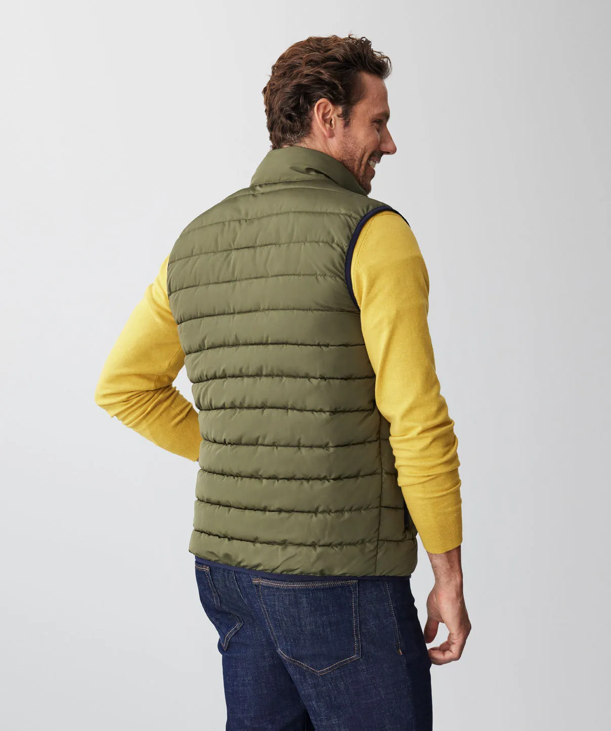 Lightweight Puffer Vest - Moss sold by GAZMAN product image thumbnail 3