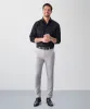 Non-Iron Dobby Long Sleeve Shirt - Black sold by GAZMAN