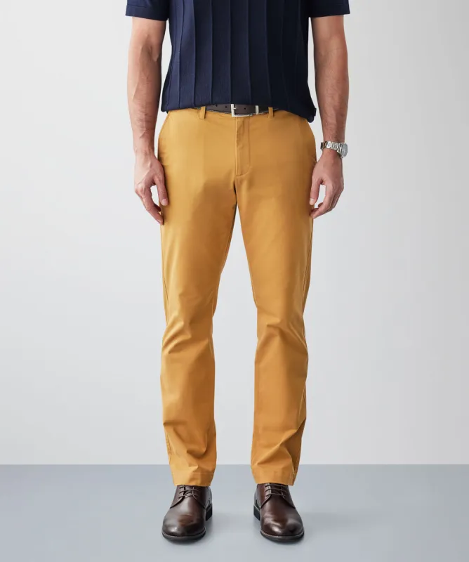 Comfort Chino Pants - Mustard sold by GAZMAN