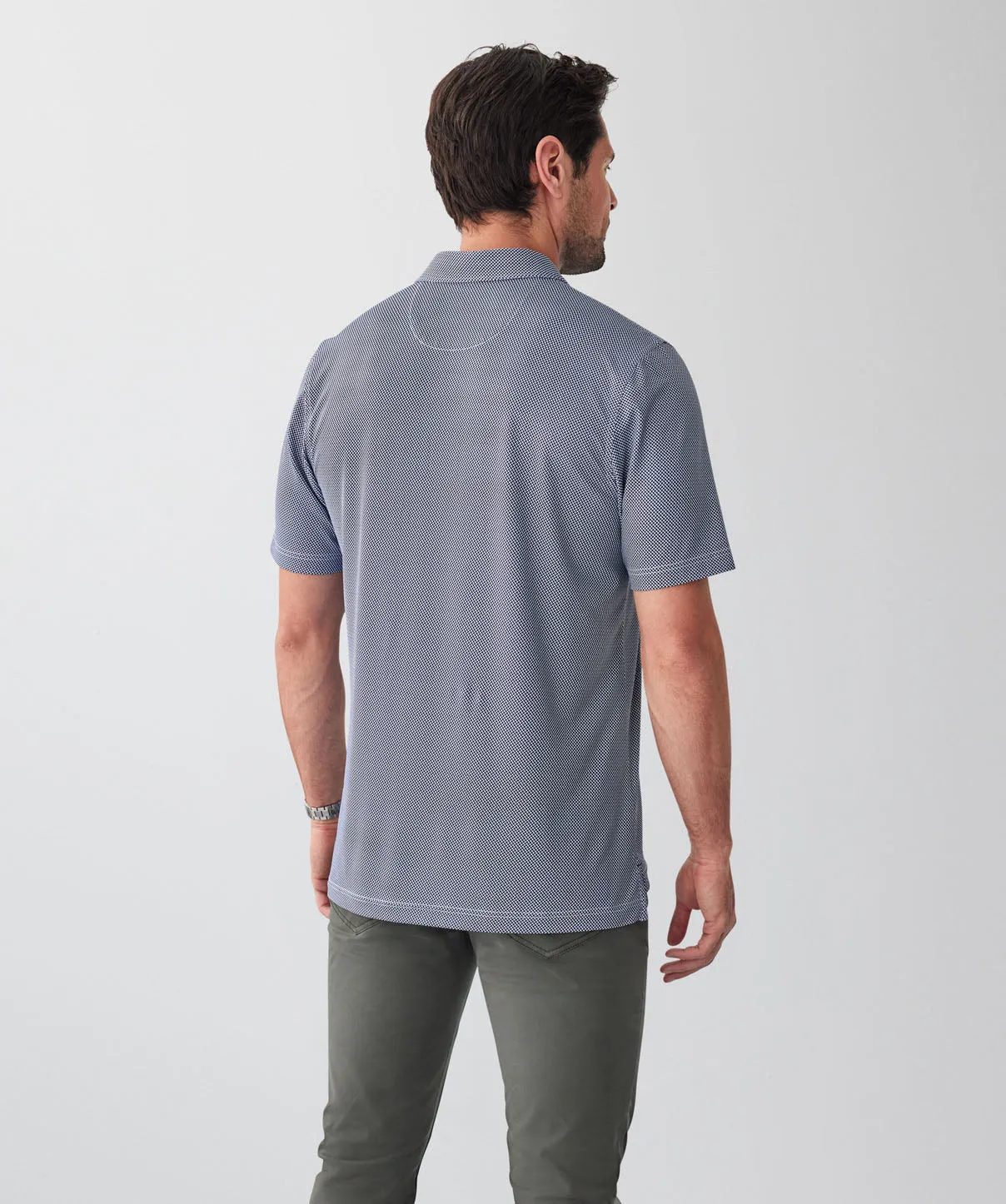 GAZFLEX Geo Polo - Navy sold by GAZMAN product image thumbnail 2